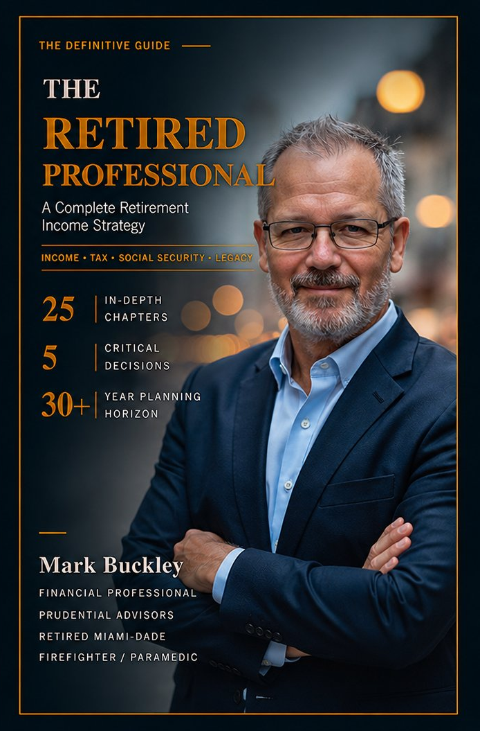 The Retired Professional book cover by Mark Buckley